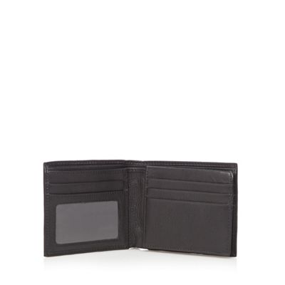 RJR.John Rocha Black leather flip up wallet in a gift box